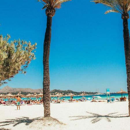 D'Agosta Beach Apartment Алькудия Экстерьер фото